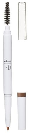 e.l.f. Instant Lift Brow Pencil, Doppelendiger Präzisions-Augenbrauenstift Zum Definieren Und Formen Der Augenbrauen, Vegan & Tierversuchsfrei, Taupe, 0,18 g
