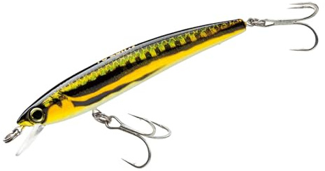 Yo-Zuri F1161-M37 Pins Minnow Floating Diver Lure, Gold Flame, 50mm 2