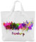 Merchandise for Fans Einkaufstasche - 45 x 42 cm x 9,5 cm - Motiv: Deutschland Hamburg Silhouette - 08
