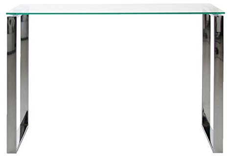 PKline Konsolentisch Glastisch Konsole Glas Tisch Flur Konsole Ablage