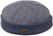 Sterkowski Navy Watch | Wolle Beanie Kappe für Herren und Frauen | Docker Cap Leon der Profi Beanie Herren Fahrrad Mütze Kapitänsmütze Herren Wintermütze Herren 59 cm Grau