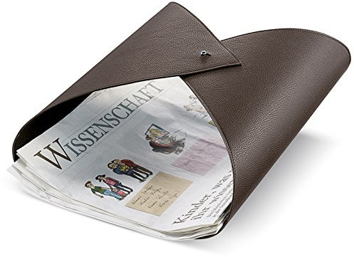 Philippi Amplesso Zeitungshalter PU, Textil, 30 x 40 cm