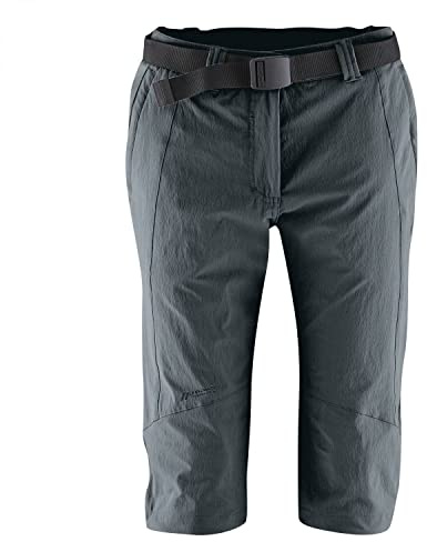maier sports Kluane, Women's Long Hiking Shorts, Water-Repellent Shorts