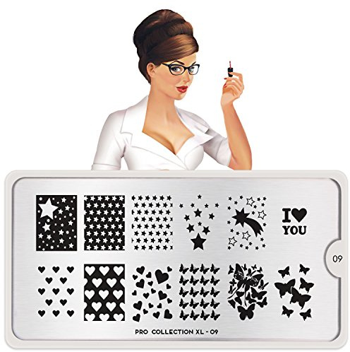 MoYou-London Nageldesign THE XL PRO Schablonen neue Kollektion XL 09