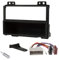 Sound-way 1 DIN Autoradio RadioRahmen RadioBlende Antennenadapter, ISO Kabel kompatibel mit Ford Fiesta, Fusion