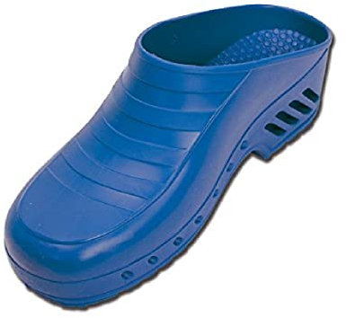 Gima 26360 Zoccoli Professionali, Senza Fori, 43-44, Blu Elettrico, 1 paio