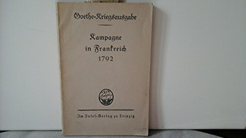 Kampagne in Frankreich 1792.