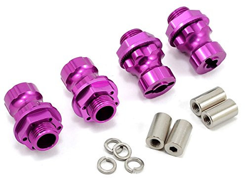 RC Model 17mm Hex Wheel (4) Hub +12mm Offset for Traxxas 1/10 T-Maxx, Summit & Revo