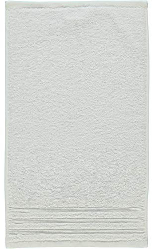 Kleine Wolke , 3003114201, Gästetuch 30x 50 Schneeweiss 100% Baumwolle, Schneeweiß