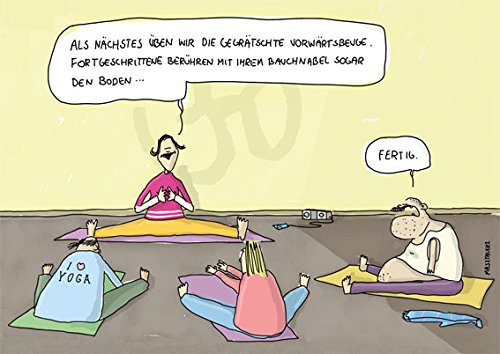 Inkognito Postkarte A6 • 35123 ''Vorbeuge Künstler: Piero Masztalerz • Satire • Cartoons