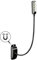 ah Stands SLED1BULTRA Adam Hall SLED Schwanenhalsleuchte mit Montagesockel schwarz