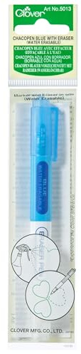Clover 5013 Chacopen Water Soluble Blue with Eraser