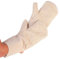 Franz Mensch Backhandschuh, Fäustling lang 20 cm Stulpe, Baumwolle, Paar