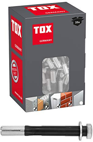 TOX Metrischer Langdübel , Rahmendübel , Control , 12x120 mm , 25 Stück , 030101651