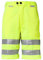 Planam 2014052 Herren Warnschutz Shorts, gelb, Größe 52