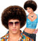 W WIDMANN MILANO Party Fashion - Perücke 70er Jahre Disco, Lockenperücke, Accessoire für Faschingskostüme
