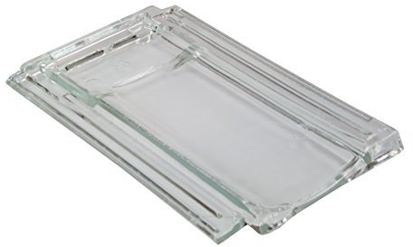 Glasdachziegel Lambert Massives Echtglas 28,2x48,6cm