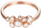 Esprit Essential Damen-Ring ROSE 925 Silber rhodiniert Zirkonia transparent