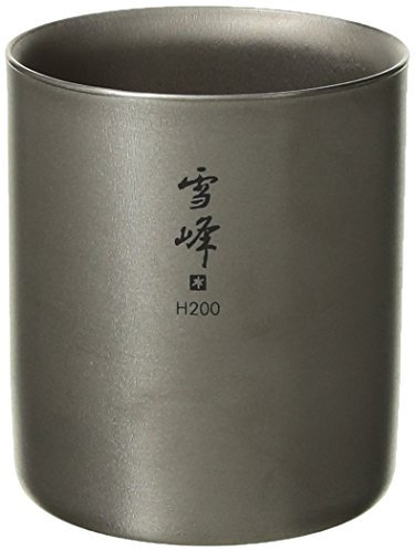 Snow Peak Ti-Double H200 Stacking Mug TW-124 [Japan Import]
