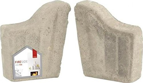 De Vielle DOU932000 Universal Fireplace Side Bricks (SET OF 2)
