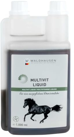 WALDHAUSEN Multi-Vit - Zur Aufwertung der Futterration, 1 l, 1000 ml