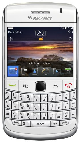 Blackberry Bold 9780 Blanc Freies Original-Gerät sans Net-Lock, Netzbetreiber-Logo ode