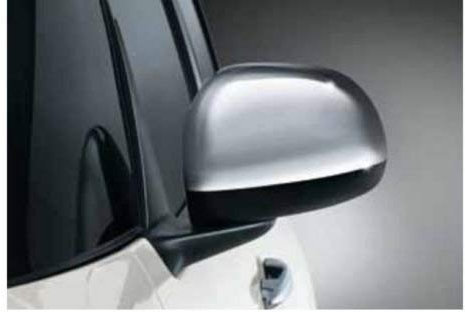 COPPIA COVER SPECCHIO FIAT 500L CALOTTE ORIGINALI CROMATE LUCIDE