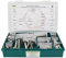 Sortiment M12 DIN 603 Edelstahl A2 (V2A) Flachrundschrauben mit Vierkantansatz (Schlossschrauben) - Set mit Schrauben, Scheiben (DIN 125, 127, 9021) + Muttern (DIN 934, 985) - 99 Teile