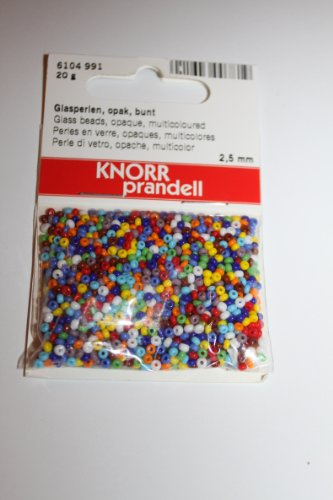 Knorr Prandell Böhmische Perlen Rocailles 2,5mm bunt klein