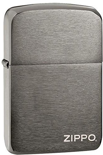 Zippo Feuerzeug 60001198 1941 Benzinfeuerzeug, Messing, Replica Black Ice, 1 x 3,5 x 5,5 cm, 24485