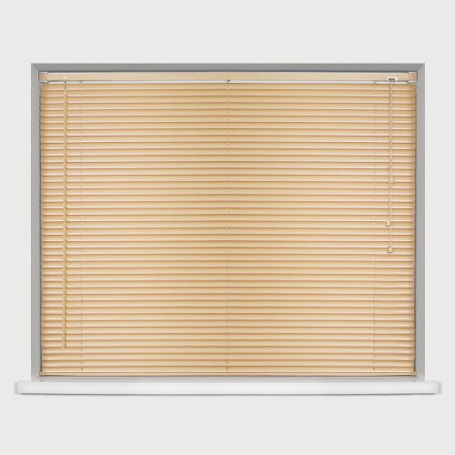 EASYFIT NATURAL Wood Effect Venetian blinds * AVAILABLE IN WIDTHS 45 CM TO 210 CM * ALSO AVAILABLE IN DARK OAK, BLACK and TEAK COLOURS* 165 x 210
