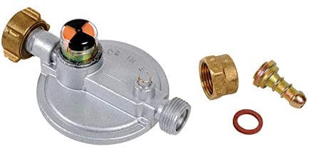 Dipra 11565 Détendeur gaz à sécurité avec indicateur, Argent