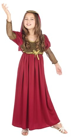 Bristol Novelty Juliet Costume (L) Child Girl Age 8-10 Years Halloween