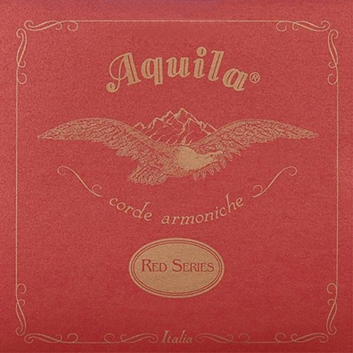 Aquila 77U RED SERIES, Ukulele CONCERT High-G/Low-G Tuning - C3 (unwound)