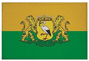 U24 Aufnäher Den Haag Fahne Flagge Aufbügler Patch 9 x 6 cm