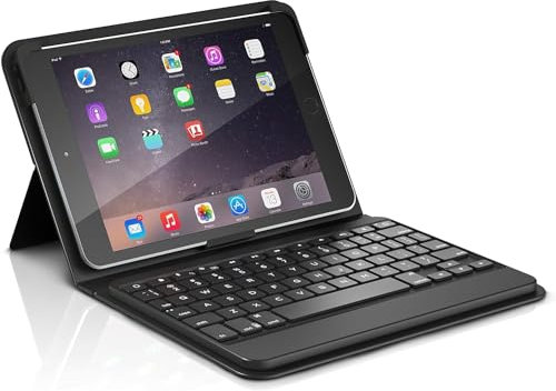 ZAGG Messenger Folio Tablet Keyboard Case for iPad Mini 2 / iPad Mini 3 - Black (IM3BSF-BB0)
