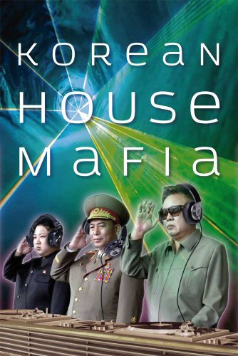 empireposter Fun - Korean House Mafia Kim Jong Un Kim Jong-il Poster Plakat Druck - Grösse cm + 2 St Posterleisten Kunststoff 62 cm schwarz