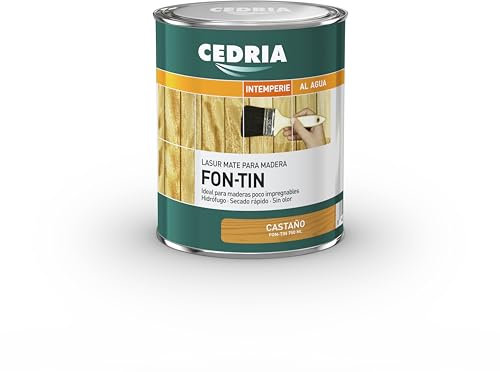 Impregnante Fon Tin Cedria 750 ml CASTAÑO