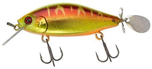 Illex - Wobbler - Turbine 70 F - Dekor Visible Spawning Tiger - 70 mm - Gewicht 12,6 Gramm