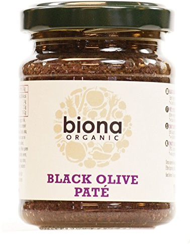 Biona Organic Black Olive Pate 120g (Pack of 2)