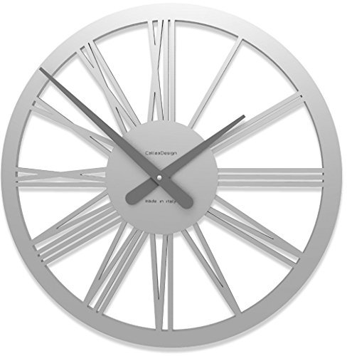 CalleaDesign 45 cm Tarquinio Aluminium Wanduhr