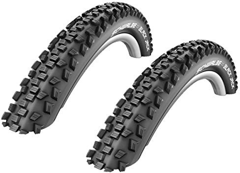 2 x Schwalbe Black Jack Draht Reifen 26 x 2,0 | 50-559 schwarz