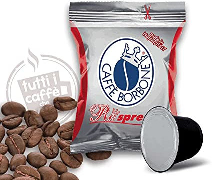 Caffè Borbone Respresso Miscela Rossa 300 Capsules Compatibles Machine à Expresso