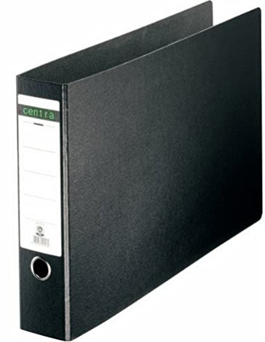 Centra 210116 Ordner Hartpappe, ohne Schlitze, A3 quer, schwarz