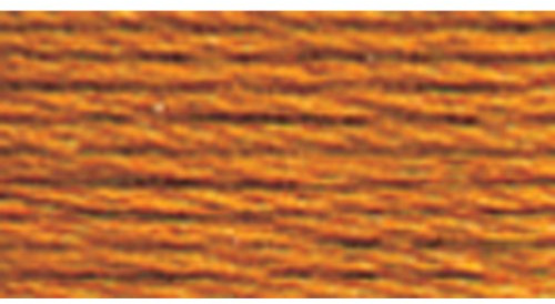 DMC 117-976 filo interdentale in cotone con ricamo a 6 fili, marrone dorato medio, 8,7 m