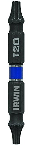 IRWIN Tools 1892006 Impact Performance Series Double-Ended Screwdriver Power Bit with 2 3/8-Length, 2-Pack