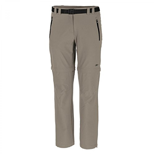 CMP Women's 3T51446 Zip-Off Trousers, Womens, 3T51446, Corda, W20, XL