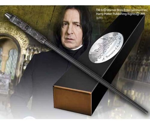 Harry Potter Zauberstab Professor Severus Snape - Zauberstab - für Kinder - mit Namensschild-Klammer