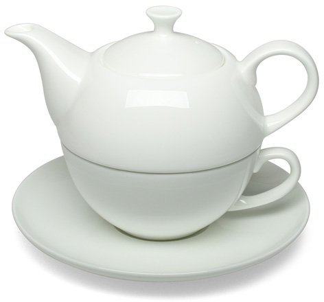 Cha Cult Tea-for-One Melly / Sophie weiß - Bone China