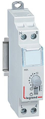 Legrand LEG412602 - Temporizzatore luce scale, modulare, 16 A, 230 V, 50/60 Hz